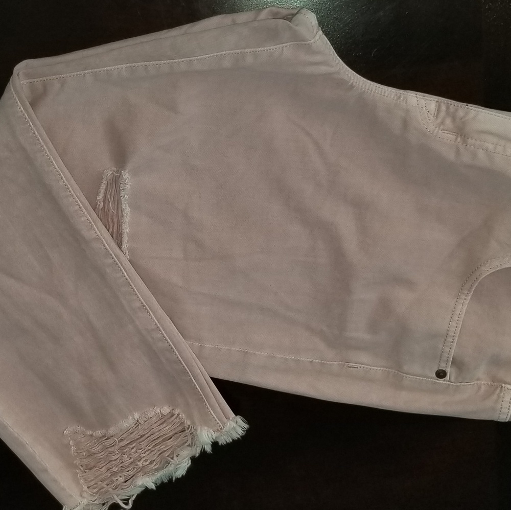 Womens Boyfriend Crop Jeans